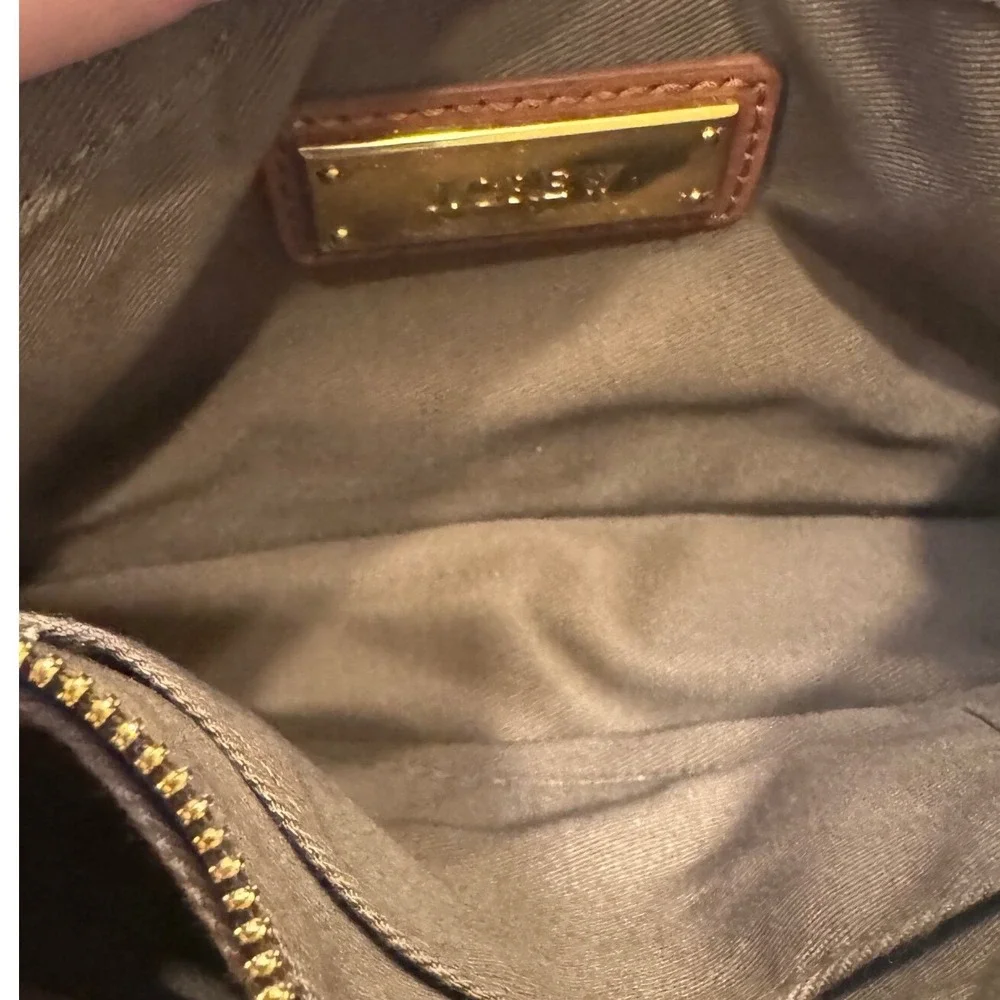 J.Crew‎ Black Quilted Leather Crossbody Chain Strap Preloved 7.5x5.5x2